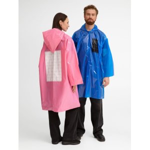 Дождевик-плащ CloudTime с печатью в один цвет на заказ