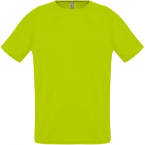 Футболка унисекс Sporty 140, зеленый неон