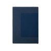 Бизнес блокнот Supreme с вставкой из софт-тача, гибкая обложка, 128 листов, синий