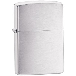 Зажигалка Zippo Classic Brushed, серебристая Зажигалка Zippo Classic Brushed, серебристая