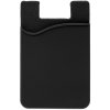 Чехол для карты на телефон Shelley, черный Чехол для карты на телефон Shelley, черный