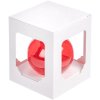 Елочный шар Gala Night в коробке, красный, 6 см