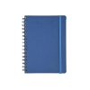 Ежедневник недатированный на гребне А5 Pragmatic, синий