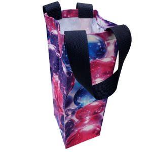 Сумка-шоппер для вина Мод с полноцветной печатью