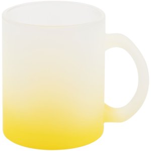 Кружка Grade Fade для сублимационной печати, матовая, желтая Кружка Grade Fade для сублимационной печати, матовая, желтая