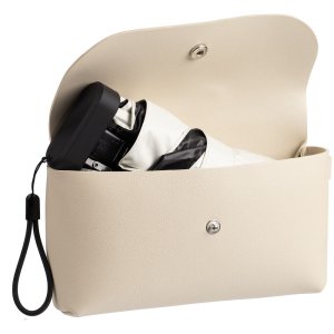 Зонт складной Sunway в сумочке, бежевый Зонт складной Sunway в сумочке, бежевый