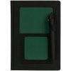 Ежедневник Mobile на заказ, недатированный, черно-зеленый