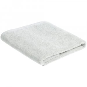 Полотенце махровое «Кронос», большое, светло-серое Полотенце махровое «Кронос», большое, светло-серое