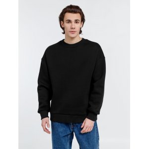 Свитшот оверсайз унисекс True Self, черный Свитшот оверсайз унисекс True Self, черный