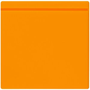 Лейбл из ПВХ Kare, оранжевый неон Лейбл из ПВХ Kare, оранжевый неон