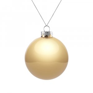 Оформительский шар Finery, 8 см, глянцевый золотистый Оформительский шар Finery, 8 см, глянцевый золотистый