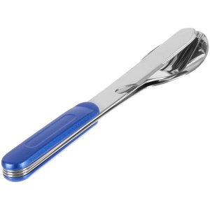 Набор походных столовых приборов Campsite, синий Набор походных столовых приборов Campsite, синий