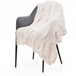 Плед Snefald, жемчужно-белый Плед Snefald, жемчужно-белый