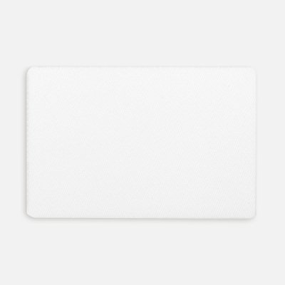 Наклейка тканевая Lunga, L, белая