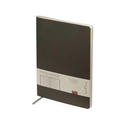 Ежедневник недатированный B5 Megapolis Flex (серый)