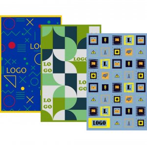 Плед на заказ Tricksy Net, 4 цвета, S, акрил