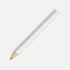 Карандаш простой Mini, белый