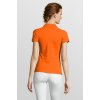 Рубашка поло женская People 210, оранжевая