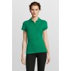 Рубашка поло женская People 210, ярко-зеленая