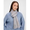 Шарф Metelitsa, серебристо-серый меланж