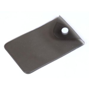 Прозрачный кармашек PVC, черный цвет Прозрачный кармашек PVC, черный цвет