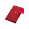 Блокнот-кошелек с сменным блоком А6 Wall Street, 64 листа, красный