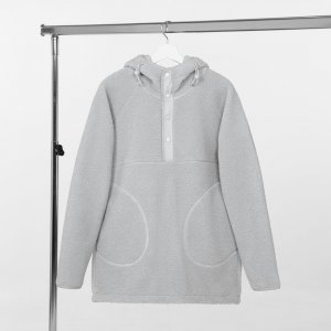 Анорак унисекс Oblako, светло-серый Анорак унисекс Oblako, светло-серый