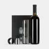 Винный набор Veritas, черный с серебристым Винный набор Veritas, черный с серебристым