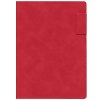 Ежедневник Lable Touch, недатированный, красный