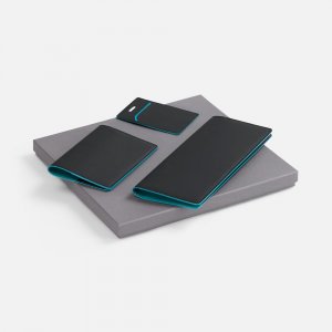 Набор Multimo Simple, черный с бирюзовым Набор Multimo Simple, черный с бирюзовым