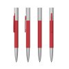 Ручка шариковая "Clas", покрытие soft touch, цвет красный