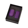 Подарочный набор с термокружкой и повербанком С2, 10000 mAh, фиолетовый