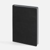 Ежедневник Doppio, недатированный, черный с серым