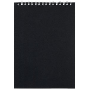 Блокнот Dali в клетку, черный Блокнот Dali в клетку, черный