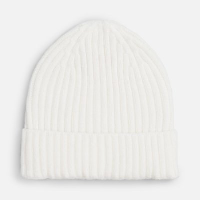 Шапка Laconi, молочно-белая
