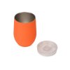 Термокружка Vacuum mug C1, soft touch, 370мл, оранжевый
