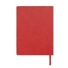 Ежедневник недатированный Solas, формат А5, с магнитом, красный, кремовый блокв линейку