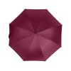 Зонт-трость Reviver с куполом из переработанного пластика, бордовый