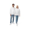 Толстовка с капюшоном оверсайз Lisbon унисекс, белый