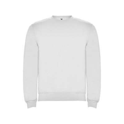 Свитшот с начесом Clasica детский, белый