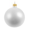 Елочный шар Gala Matt в коробке, 8,5 см, белый