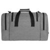 Сумка дорожная Route с двумя боковыми карманами, серый