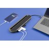 Хаб USB Type-C 3.0 для ноутбуков Falcon, черный