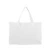 Сумка шопер полиэстер/хлопок 48*32*12, 340, 251, Белый