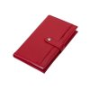 Блокнот-кошелек с сменным блоком А6 Wall Street, 64 листа, красный
