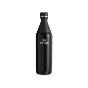 Бутылка для воды Stanley All Day Slim объемом 600 мл - черный глянцевый