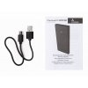 Внешний аккумуляторAccesstyle Charcoal II (10000 mAh), серебристый