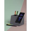 Ручка шариковая "Lip", покрытие soft touch, цвет черный с желтым