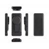 Беспроводная зарядная (20W/15W) станция-пауэрбэнк "Slider" 10000 mAh для смартфонов, наушников, часов, с подвижным зарядным блоком, цвет черный