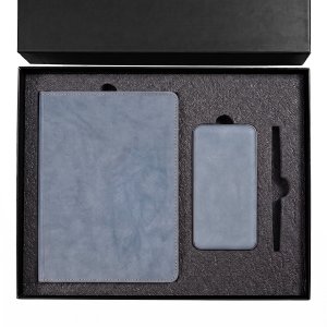 Набор подарочныйEMBER: ежедневник и power bank в коробкес ложементом Набор подарочныйEMBER: ежедневник и power bank в коробкес ложементом
